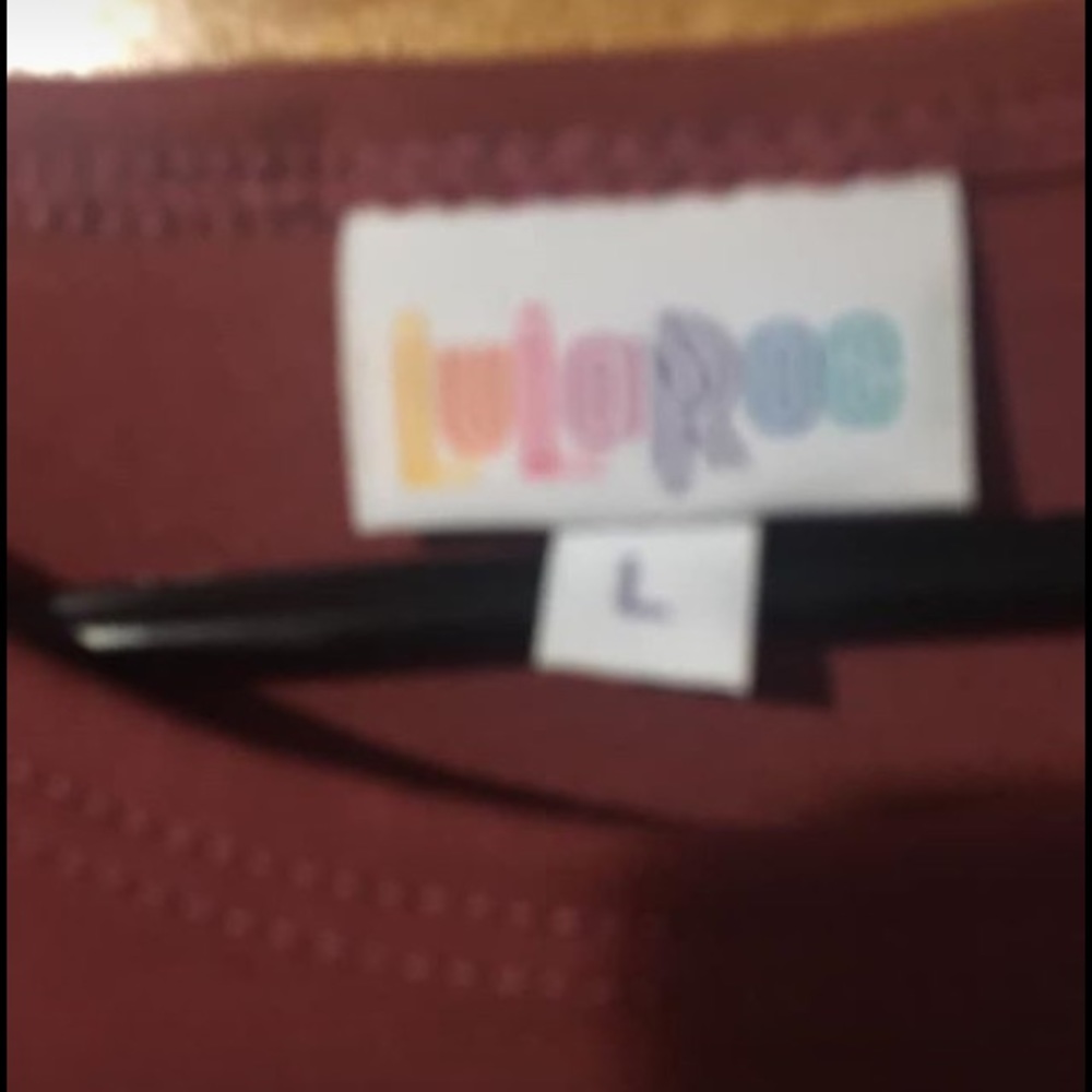 Lularoe Randy Top Large - Picture 2 of 5